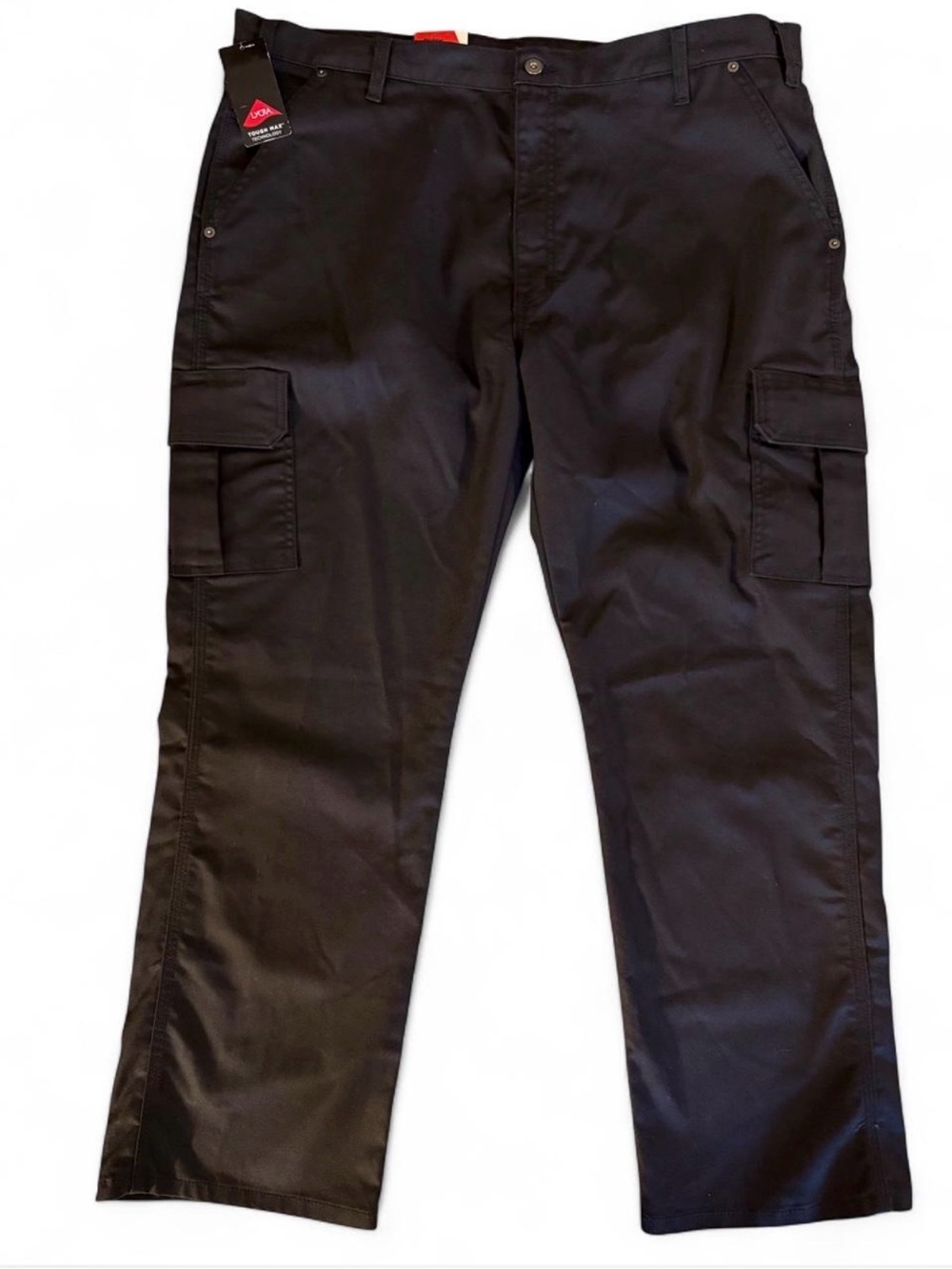 New Dickies FLEX Tough Max Cargo Pants Black 42x30 Straight Leg Workwear